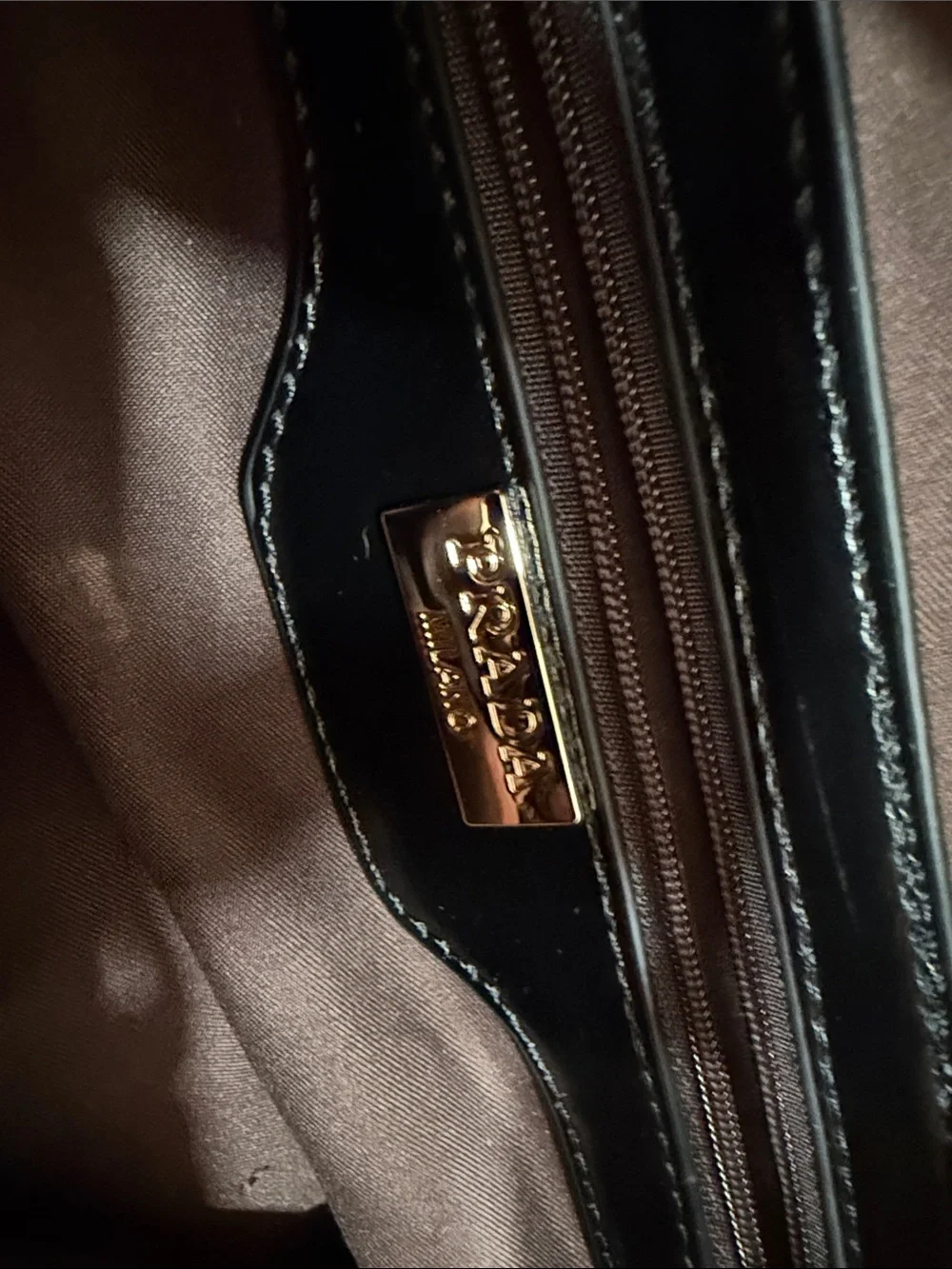Tan Leather Top-Handle Bag‎ with Matching Wallet